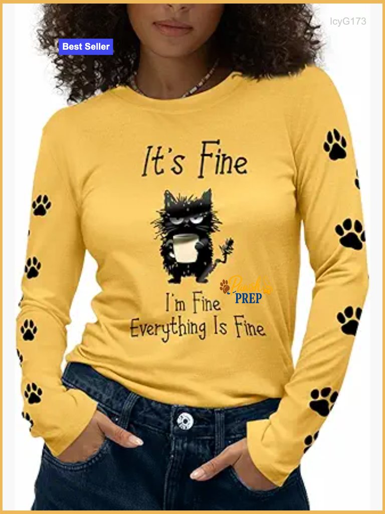 Long Sleeve Crewneck T-Shirt, Ultra-Soft Polyester Blend, X-Large, Tunic Style